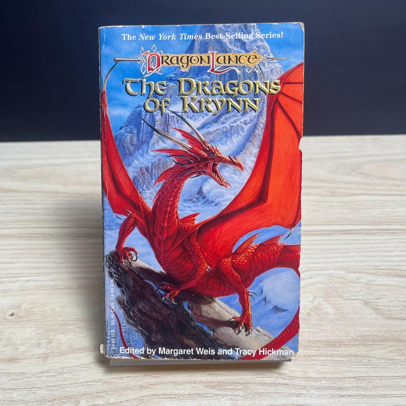 Dragonlance: Die Drachen von Krynn von Margaret Weis, Drachenanthologien 1 – Taschenbuchausgabe von 1994 Bild 1