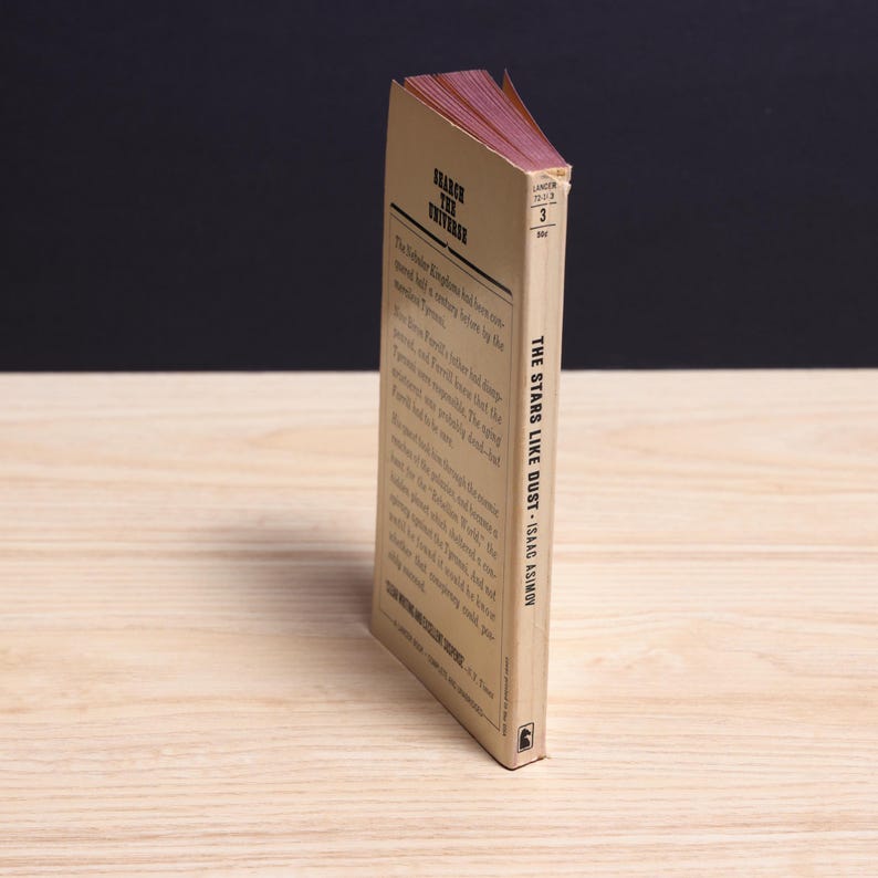 Las estrellas, como polvo, de Isaac Asimov, Imperio Galáctico 2 - Edición de bolsillo de 1966 imagen 3