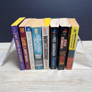 Klassische Science-Fiction-Taschenbücher, Konvolut von 8 Bänden von Asimov, Niven, Knight, Dickson und Saberhagen (Vintage). Bild 3