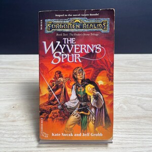 Forgotten Realms: The Wyvern's Spur by Kate Novak, Finder's Stone 2 - Vintage 1990 Paperback image 1