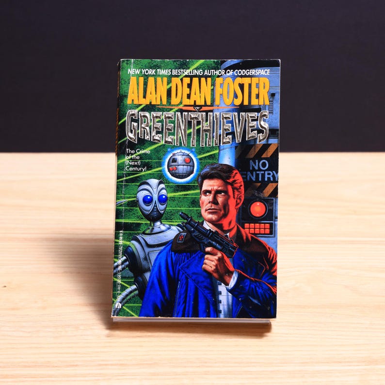Greenthieves by Alan Dean Foster - Vintage 1994 Paperback, First Printing image 1