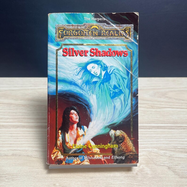 Forgotten Realms: Silver Shadows by Elaine Cunningham, Songs and Swords 3 - Vintage 1996 Paperback image 1
