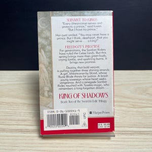 King of Shadows by Ann Marston, Sword in Exile 2 - Vintage 1999 Paperback, First Printing image 2