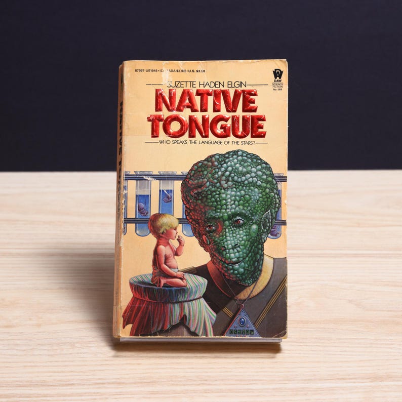 Native Tongue by Suzette Haden Elgin, Native Tongue 1 - Vintage 1984 Paperback, First Printing image 1