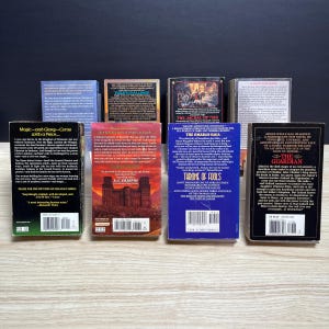 Epic Fantasy Paperback Lot of 8 Angus Wells John Marco Crispin Forsyth 1990s image 2