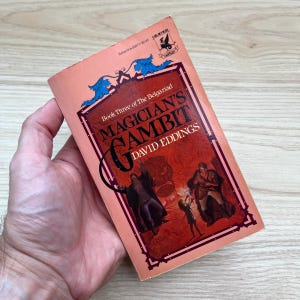 Magician's Gambit by David Eddings, Belgariad 3 - Vintage 1992 Paperback image 1