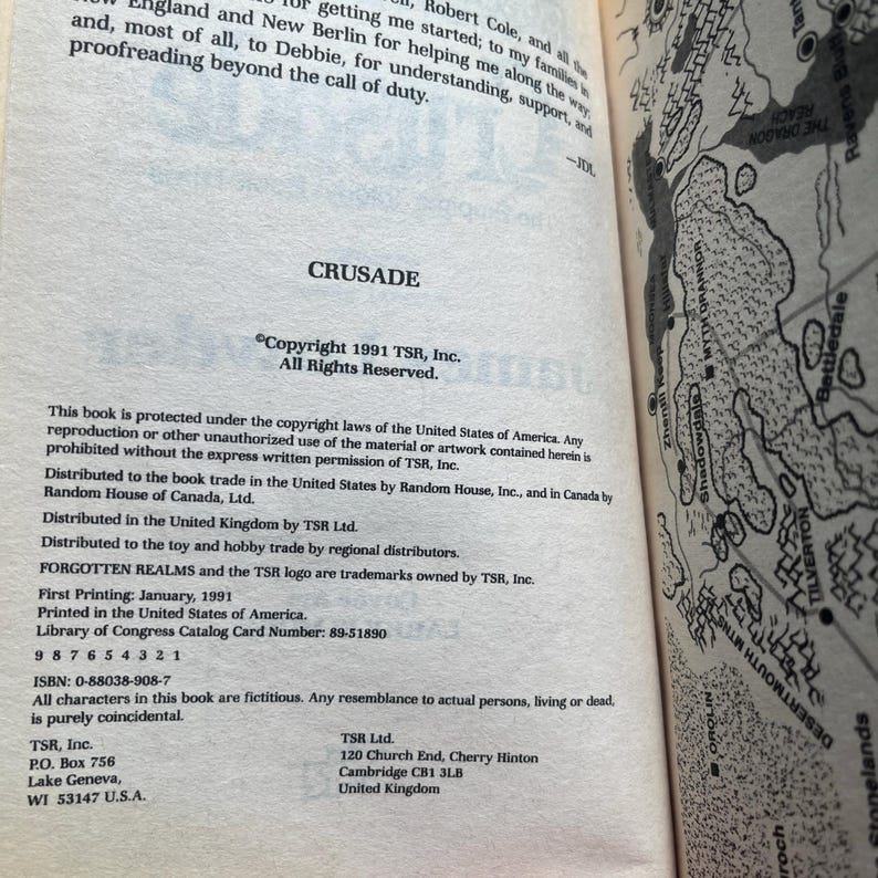 Forgotten Realms Empires Trilogy - Complete 3-Book Set - Vintage 1990 Mass Market Paperbacks, First Printings image 8