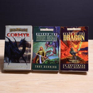 Forgotten Realms Cormyr Saga - Complete 3-Book Set - Vintage 1998 Mass Market Paperbacks image 1