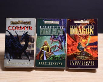 Forgotten Realms Cormyr Saga - Complete 3-Book Set - Vintage 1998 Mass Market Paperbacks