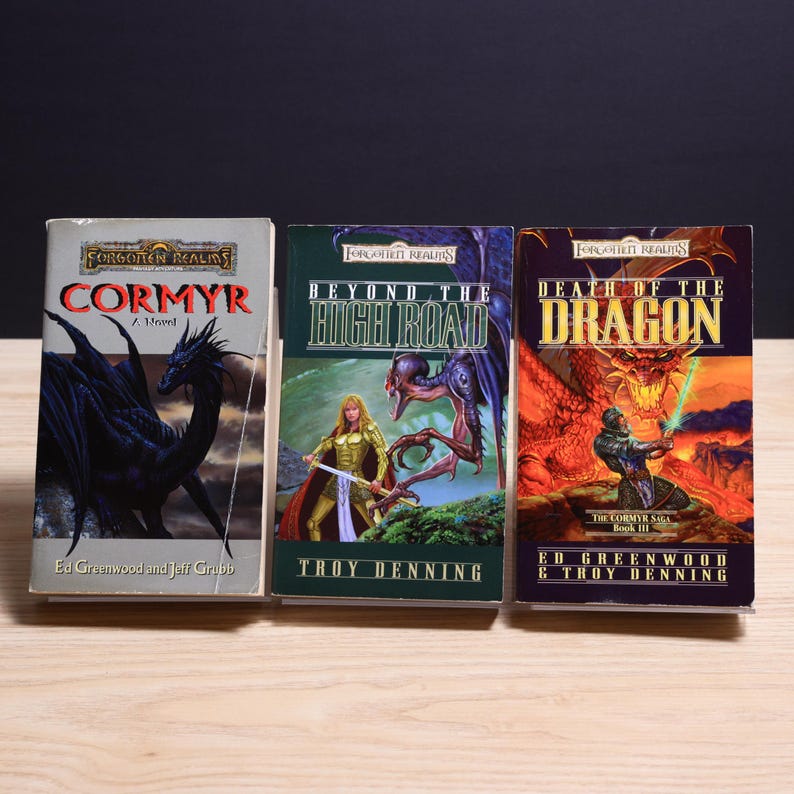 Forgotten Realms Cormyr Saga - Complete 3-Book Set - Vintage 1998 Mass Market Paperbacks image 1