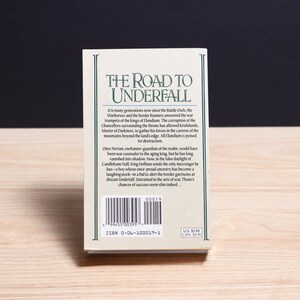 The Road to Underfall by Mike Jefferies, Loremasters of Elundium 1 - Vintage 1990 Paperback image 2