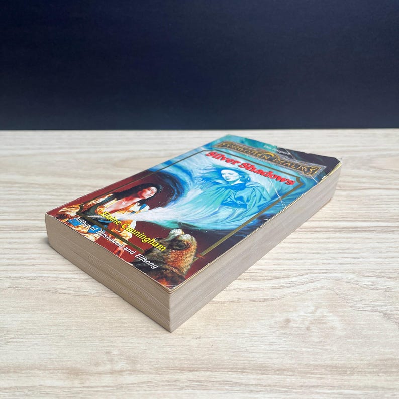 Forgotten Realms: Silver Shadows by Elaine Cunningham, Songs and Swords 3 - Vintage 1996 Paperback image 4