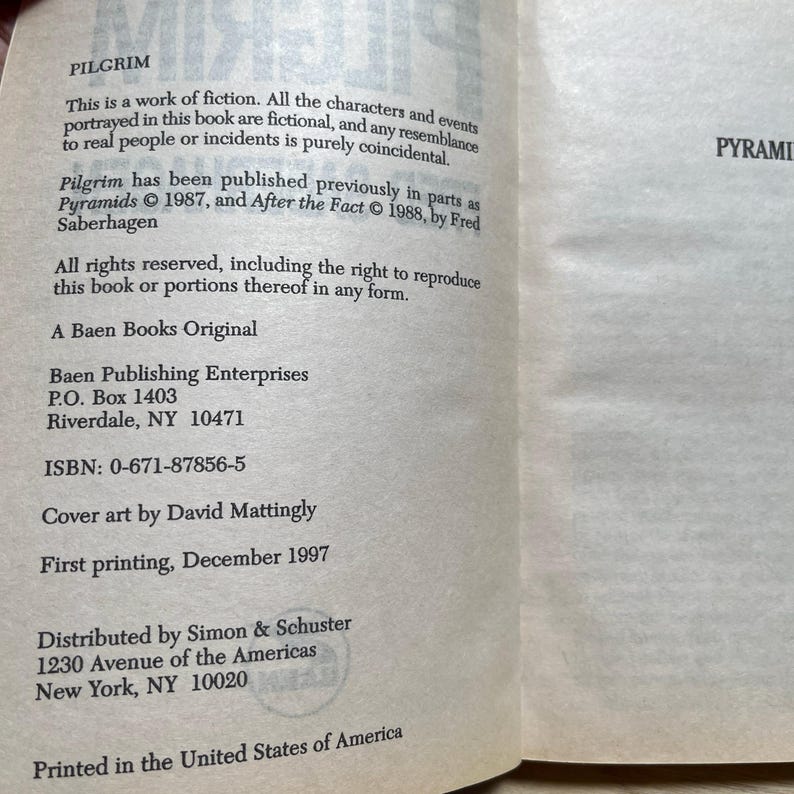 Klassische Science-Fiction-Taschenbücher, Konvolut von 8 Bänden von Asimov, Niven, Knight, Dickson und Saberhagen (Vintage). Bild 10