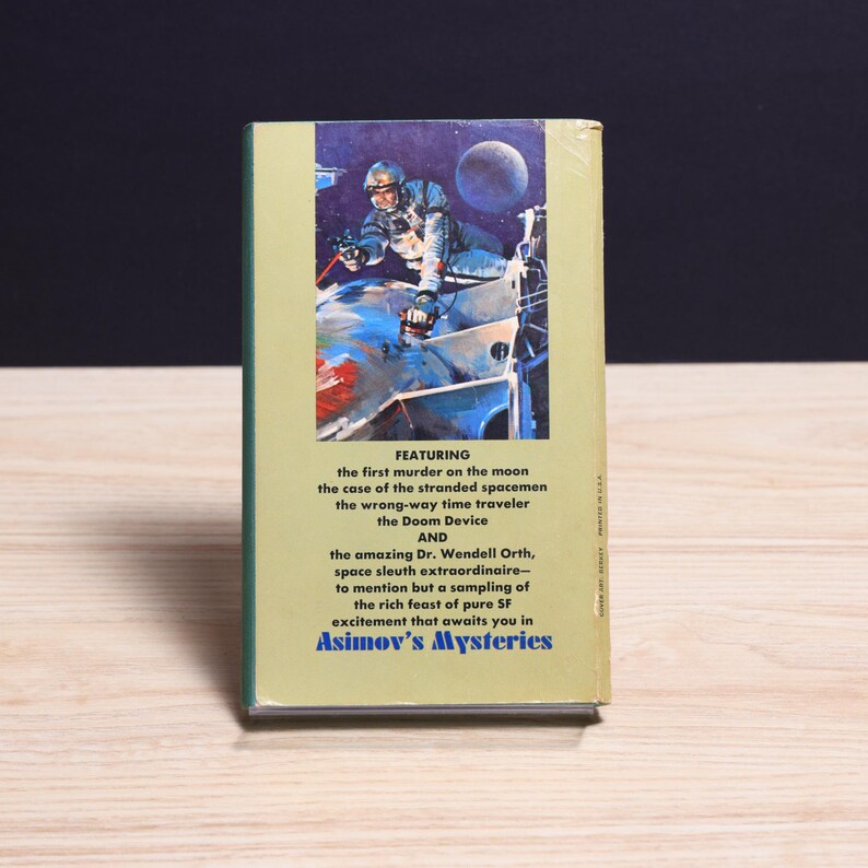 Asimov's Mysteries by Isaac Asimov - Vintage 1969 Paperback, First Printing image 2