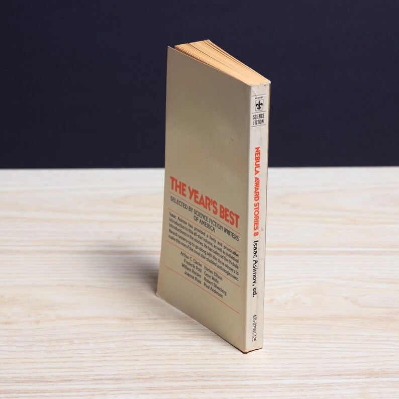 Nebula Award Stories 8 by Isaac Asimov, Nebula Award Stories 8 - Vintage 1975 Paperback image 3