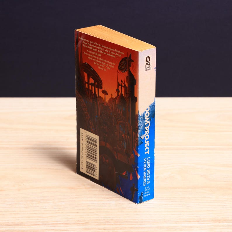 The Barsoom Project by Larry Niven, Dream Park 2 - Vintage 1989 Paperback image 3