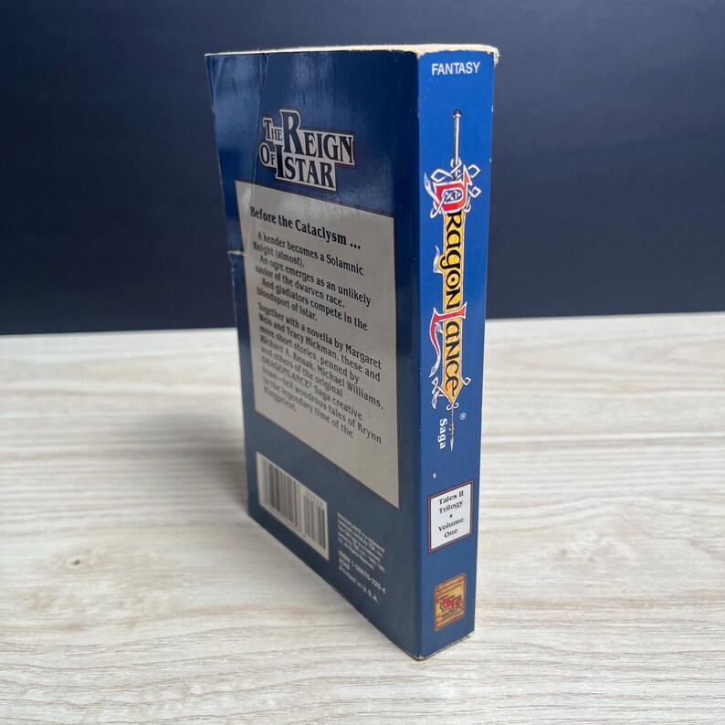 Dragonlance: The Reign of Istar by Margaret Weis, Tales II 1 - Vintage 1992 Paperback image 3