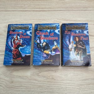 Forgotten Realms Shadow of the Avatar Trilogy by Ed Greenwood - Complete 3-Book Set - Paperbacks image 1
