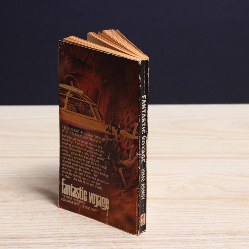 Fantastic Voyage by Isaac Asimov - Vintage 1969 Paperback image 3