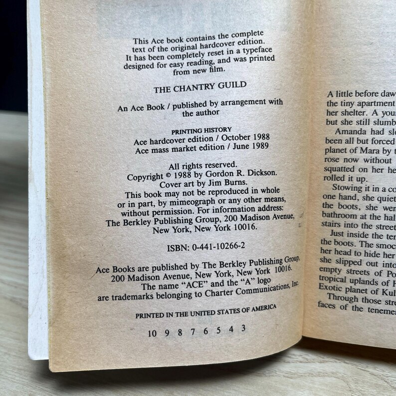 Klassische Science-Fiction-Taschenbücher, Konvolut von 8 Bänden von Asimov, Niven, Knight, Dickson und Saberhagen (Vintage). Bild 8