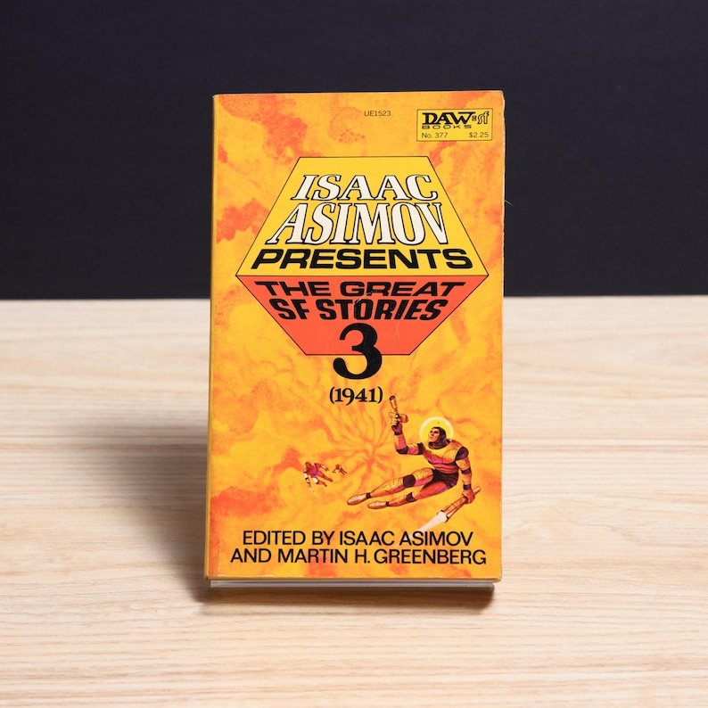 Isaac Asimov prezentuje „The Great SF Stories 3” autorstwa Isaaca Asimova – książka w miękkiej oprawie z 1980 roku zdjęcie 1