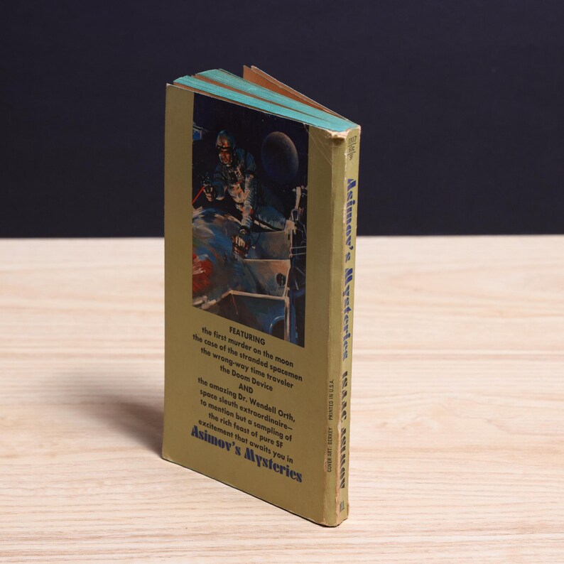 Asimov's Mysteries by Isaac Asimov - Vintage 1969 Paperback, First Printing image 3