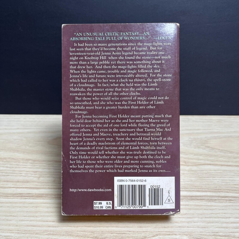 Holder of Lightning by S.L. Farrell, Cloudmages 1 - Vintage 2003 Paperback image 2