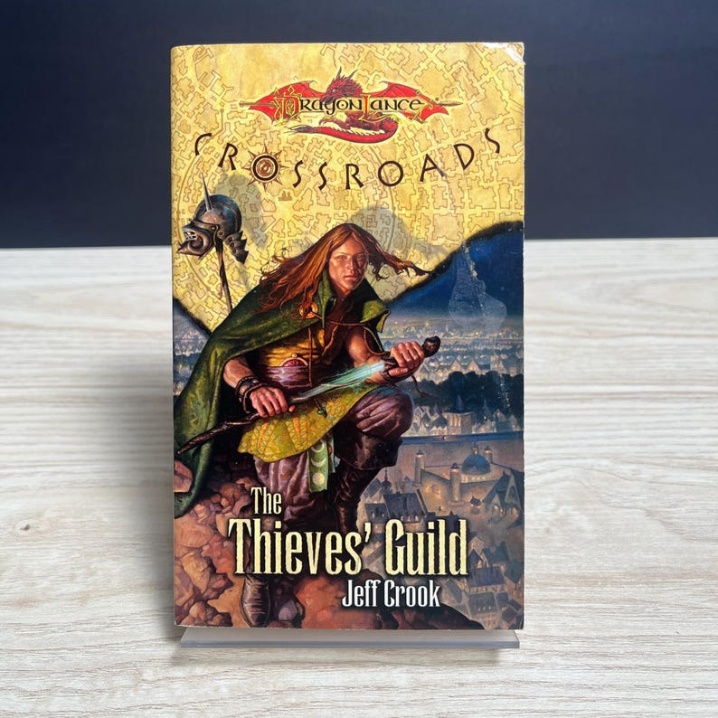 Dragonlance: The Thieves' Guild by Jeff Crook, Crossroads 2 - Vintage 2000 Mass Market Paperback image 1