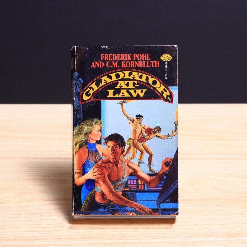 Gladiator-at-Law by Frederik Pohl - Vintage 1986 Paperback, First Printing image 1