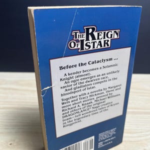 Dragonlance: The Reign of Istar by Margaret Weis, Tales II 1 - Vintage 1992 Paperback image 4
