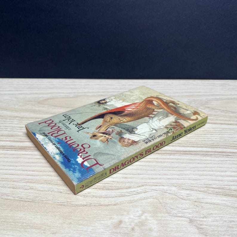 Jane Yolen Taschenbuch, Konvolut von 4 Bänden der Pit Dragon Chronicles Wizard's Hall (Vintage) Bild 9