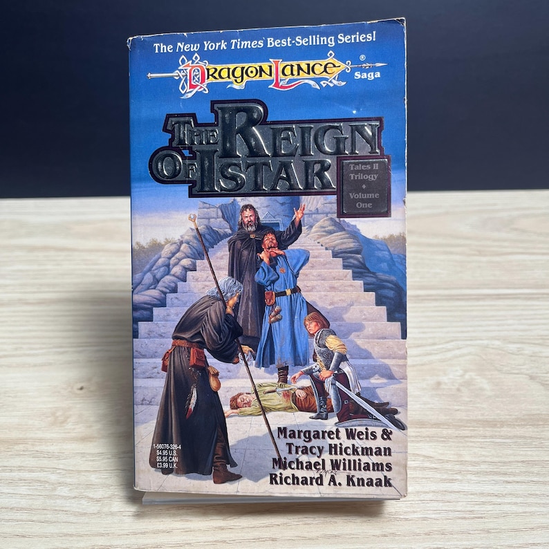 Dragonlance: The Reign of Istar by Margaret Weis, Tales II 1 - Vintage 1992 Paperback image 1