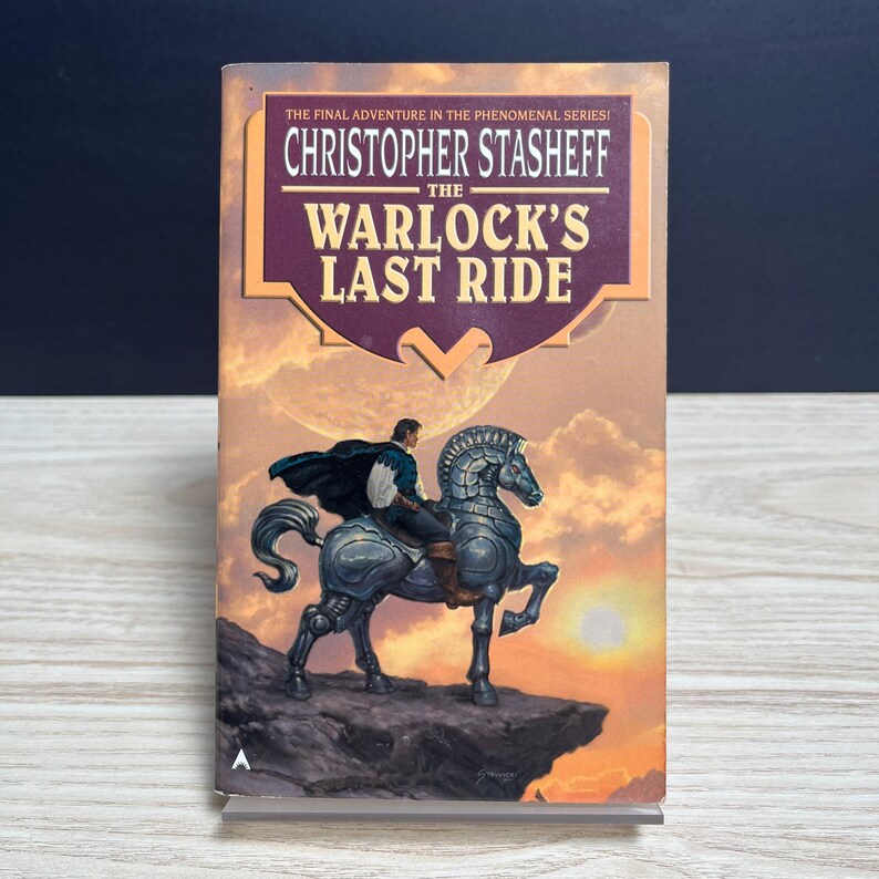 The Warlock's Last Ride by Christopher Stasheff, Warlock of Gramarye 12 - Vintage 2004 Paperback image 1