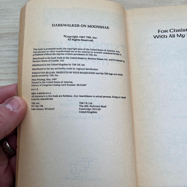 Trilogía Moonshae de Reinos Olvidados de Douglas Niles - Colección completa de 3 libros - Edición de bolsillo de 1987 imagen 6