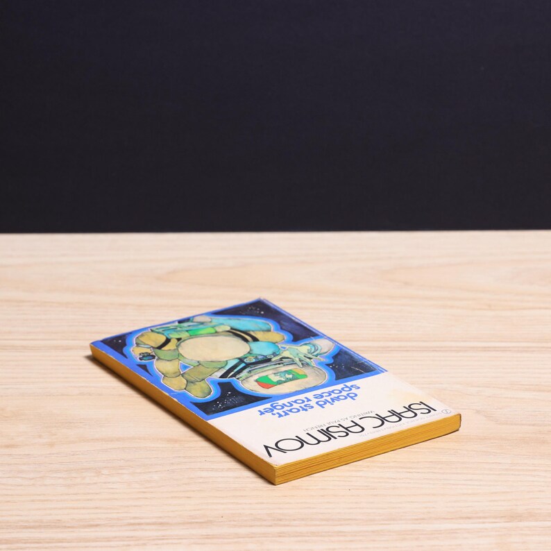 David Starr: Space Ranger door Isaac Asimov, Lucky Starr 1 - Vintage 1971, eerste druk afbeelding 4