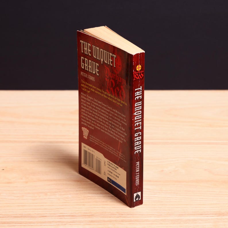 2000 AD: The Unquiet Grave by Peter J. Evans, Durham Red 1 - Vintage 2004 image 3