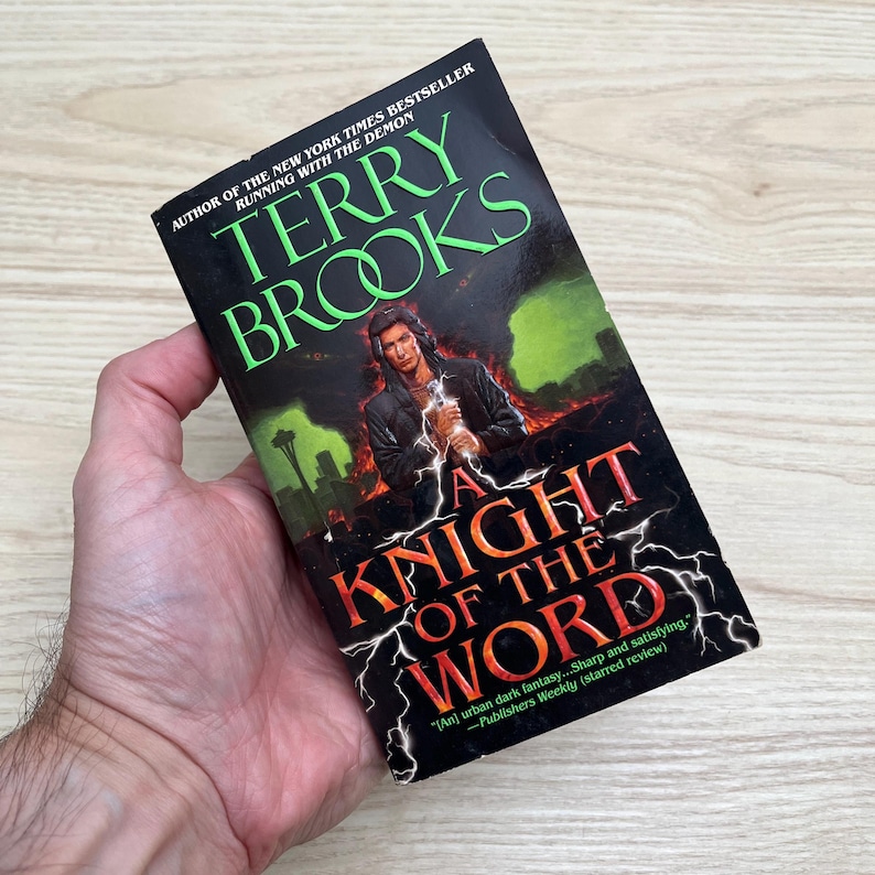 A Knight of the Word by Terry Brooks - Vintage 1999 Mass Market Paperback image 1