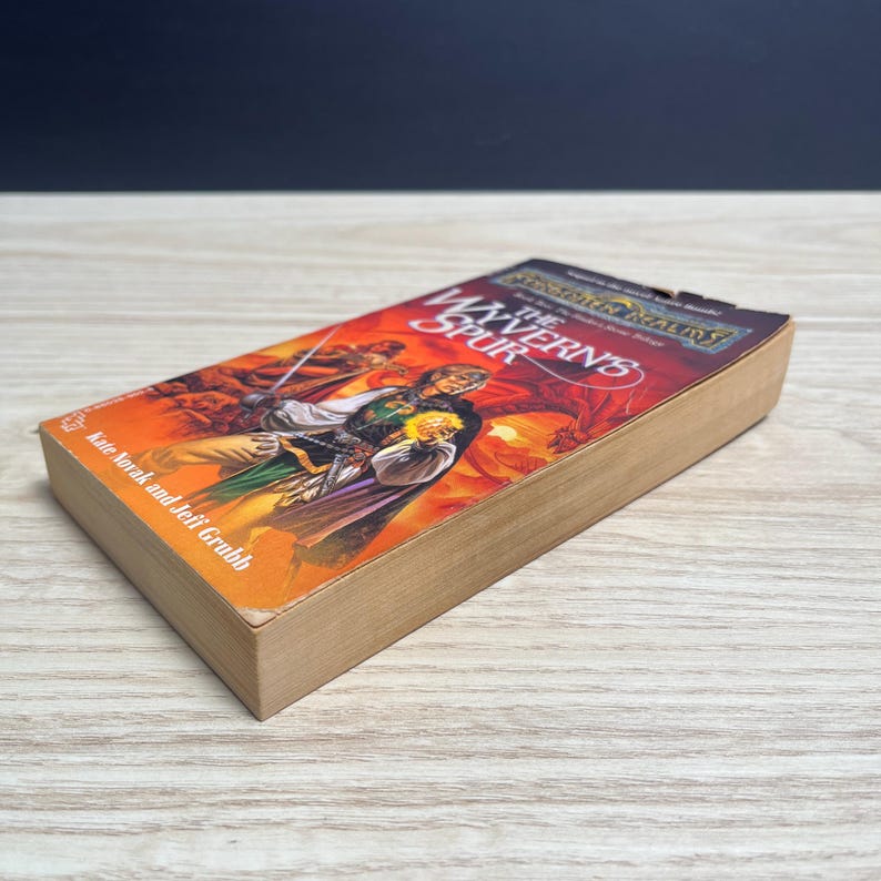 Forgotten Realms: The Wyvern's Spur by Kate Novak, Finder's Stone 2 - Vintage 1990 Paperback image 5