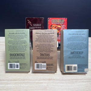Forgotten Realms Avatar Series - Complete 5-Book Set - Vintage 1989 Mass Market Paperbacks image 2
