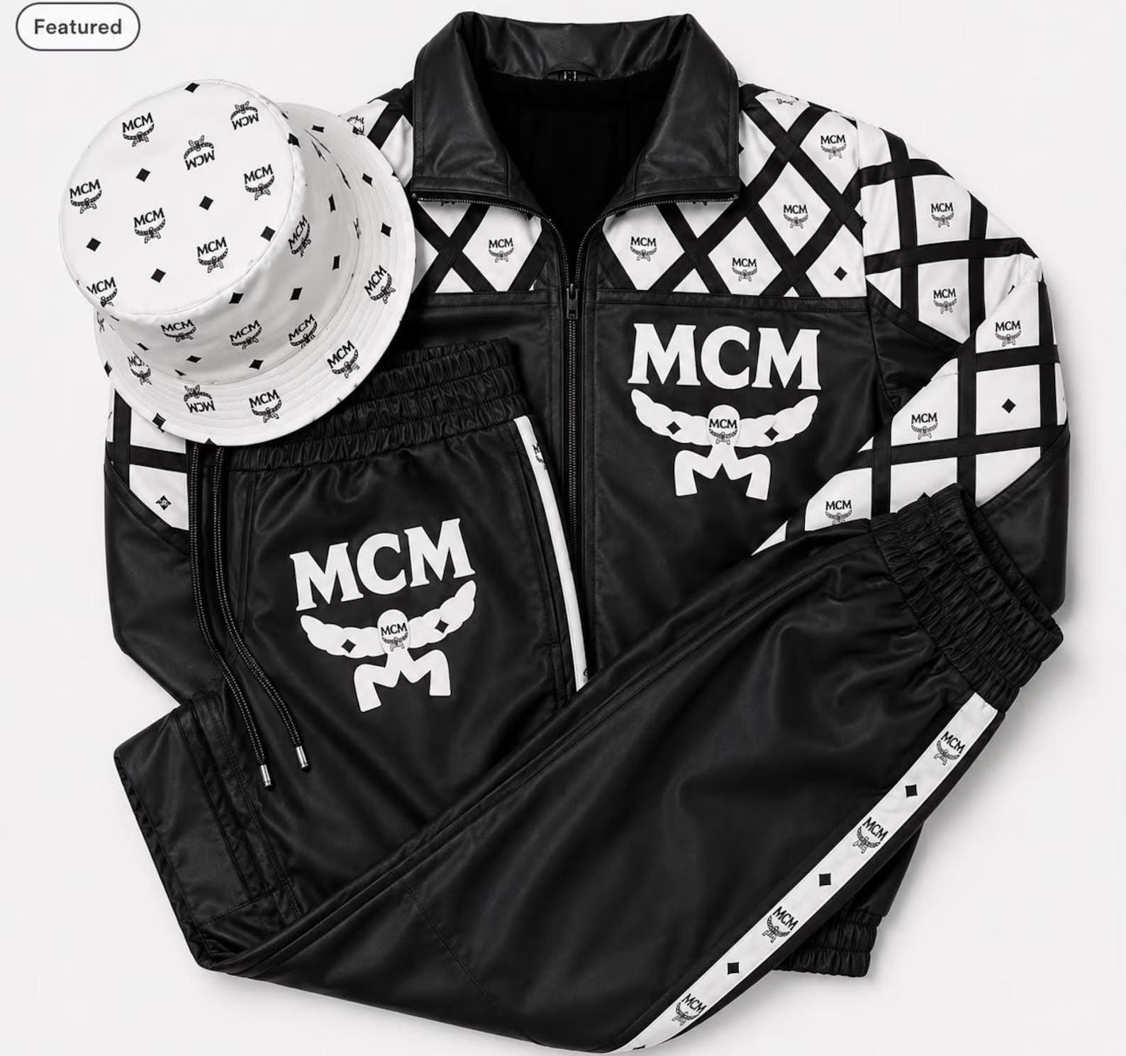 Mcm Leather Outfit - Etsy