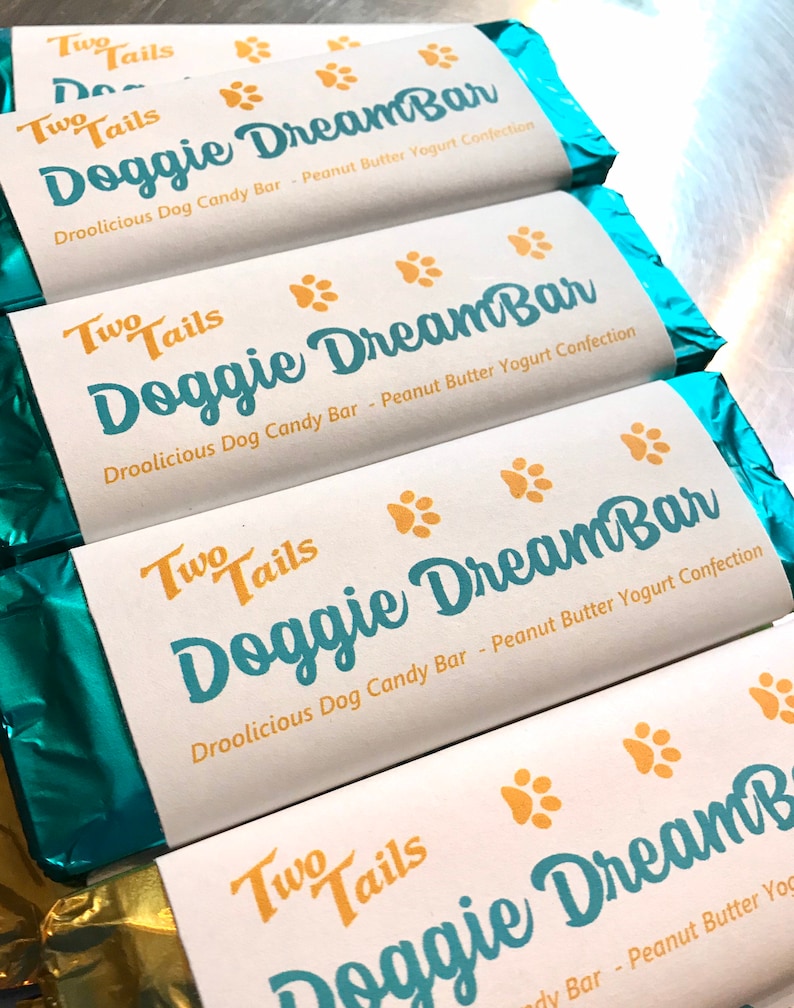 Gourmet Dog Treats Peanut Butter Candy Bars Etsy