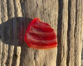 RaRe red sea glass, Scottish beach finds, sea glass jewelry, ornamental decorative vintage sea glass, sea glass pendants and rings