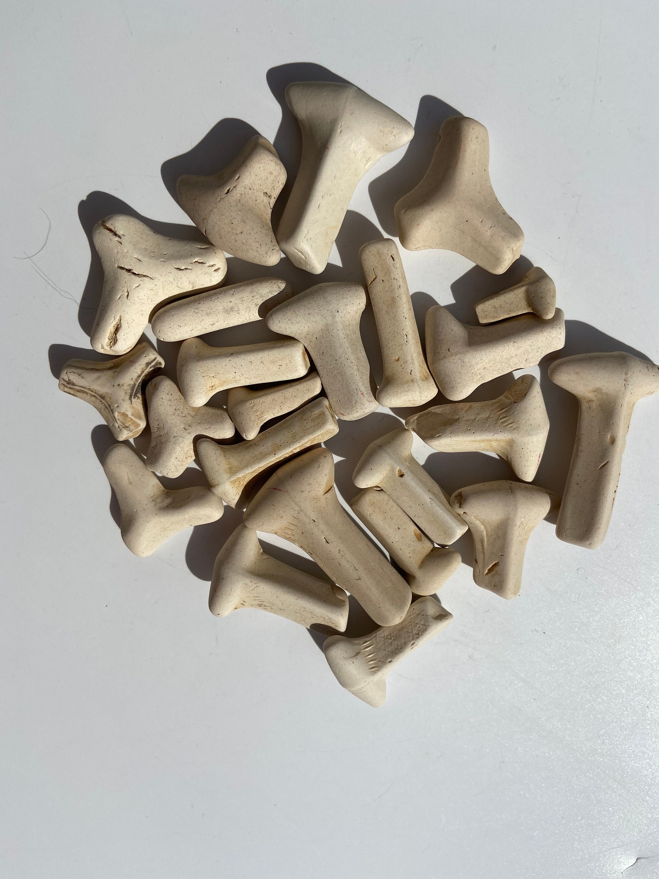 Kiln stilts pottery triangles terracotta mobile wind Etsy