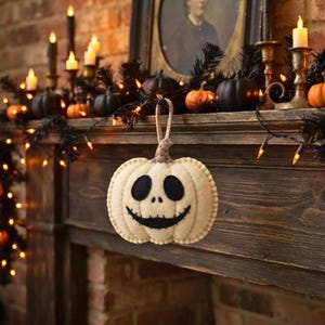 Halloween Characters Pattern Bundle PDF | 6 Felt Sewing Patterns, Frankenstein Vampire Skull Pumpkin DIY Ornament Set
