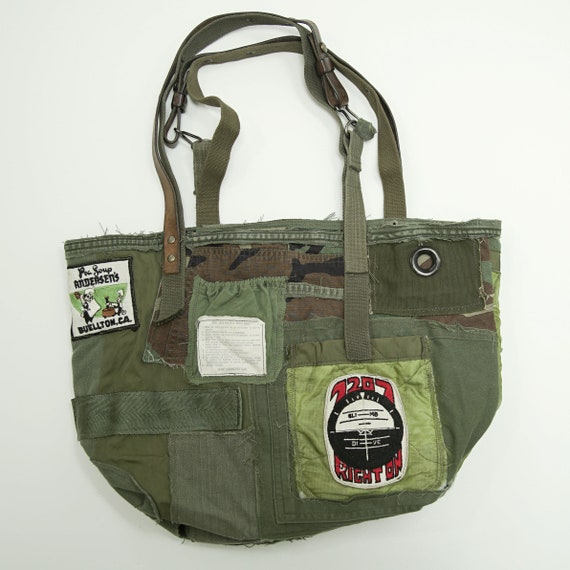 バッグ VINTAGE MILITARY REMAKE BAG Vintage Remake Army Bag 2019#3 - Etsy