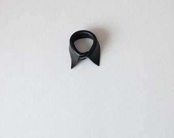 Leather Ring - Black