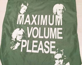 MAXIMUM VOLUME PLEASE eco bag