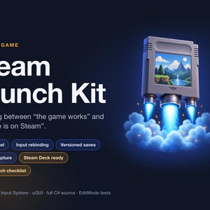 Unity Steam Launch Kit: Einstellungen, Eingabe, Speichern, Absturzprotokollierung (C#) Bild 6