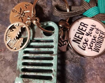 Never lose your sense of wonder Jeep Grill Key Fob