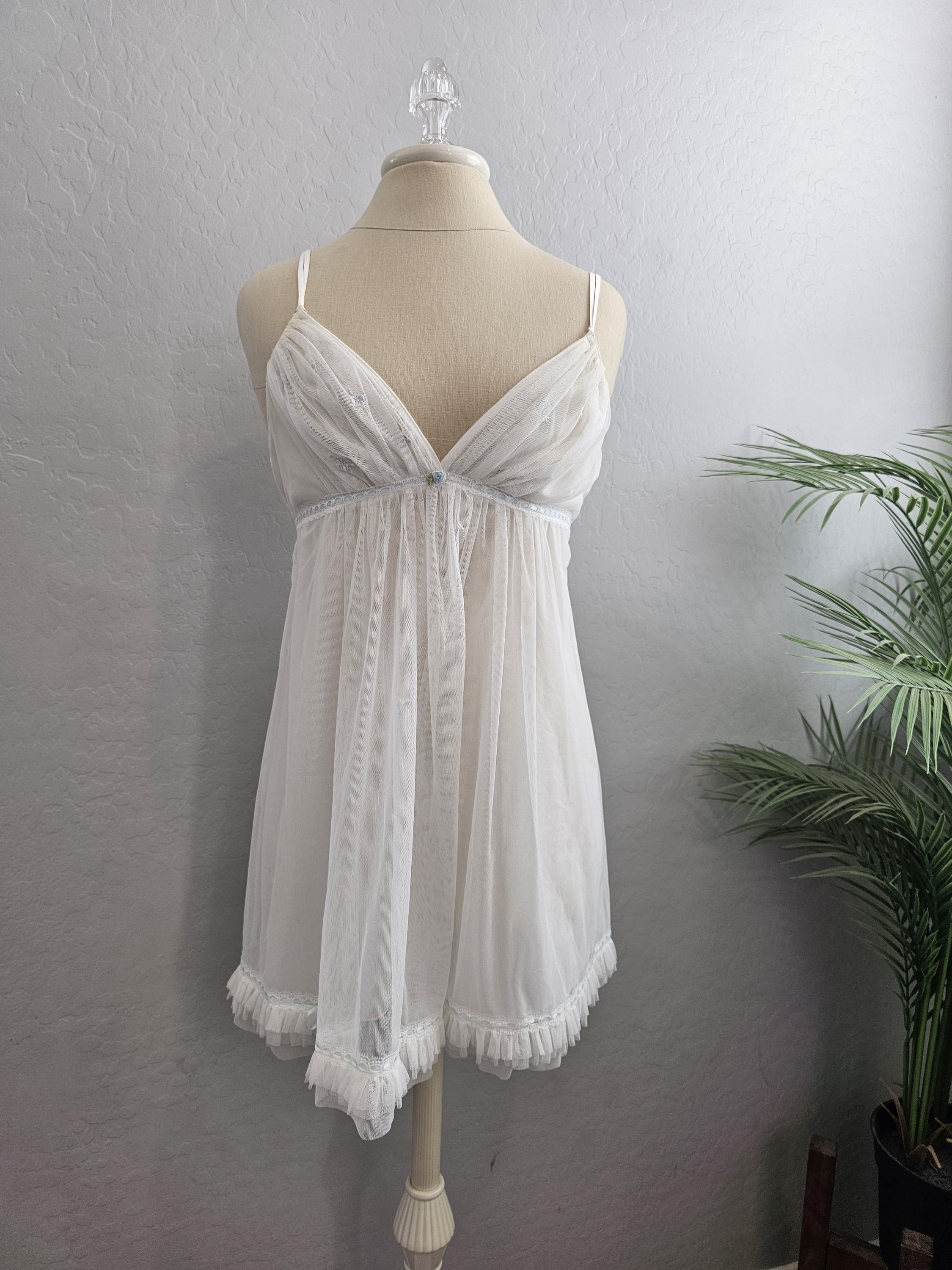 Vintage White Babydoll - Etsy
